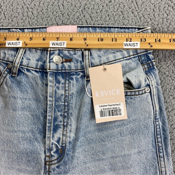 Revice Denim Women's Ex-Boyfriend Button Fly Jeans  NWT   |  Size:  27 - Picture 10 of 16